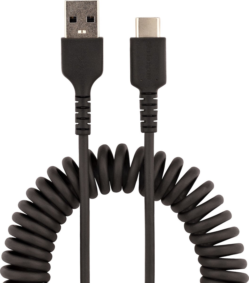 USB A to USB C Cable Startech R2ACC-1M-USB-CABLE Black 1 m