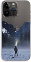 Case Company® - Hoesje geschikt voor iPhone 14 Pro Max hoesje - Wanderlust - Soft Cover Telefoonhoesje - Bescherming aan alle Kanten en Schermrand