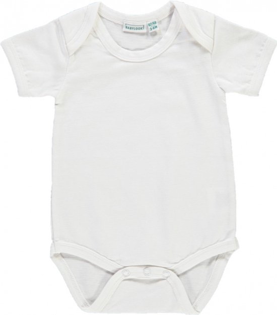 Babylook Romper Zonder Mouw White maat 74/80