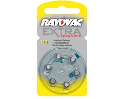 Rayovac advanced Extra Gehoorapparaat Batterijen – 9x5x1cm