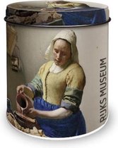 Bewaarblik Vermeer Het Melkmeisje Ø10xh11,5cm