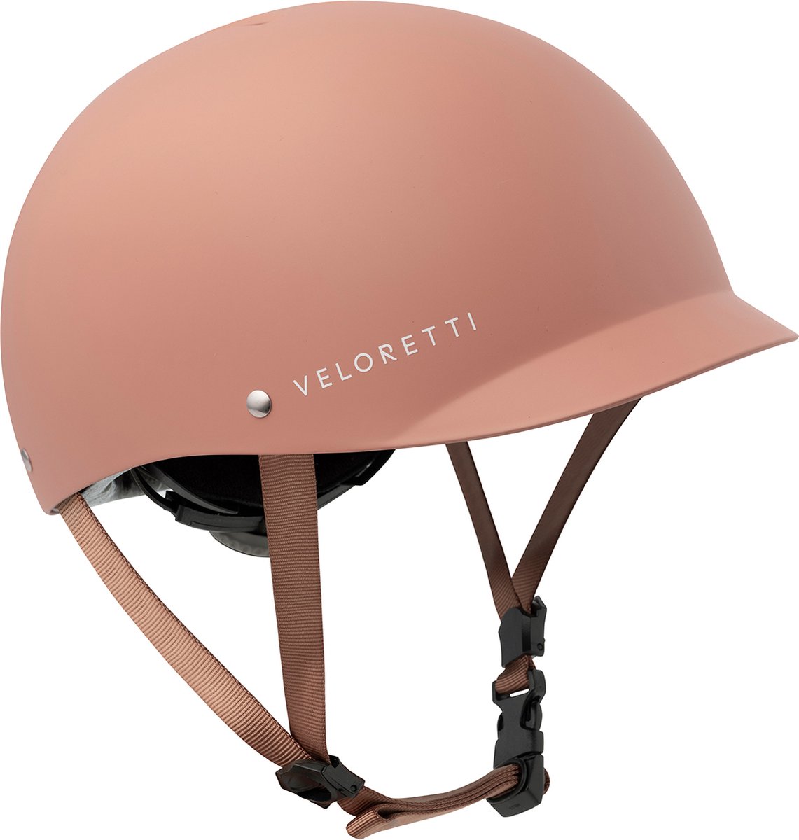 Veloretti Kinderhelm fiets - Blazing Salmon (Maat XS)