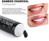 Charcoal Mint Tandpasta - Witte Tanden - Houtskool Tand Bleker - Charcoal Toothpaste - Teeth Whitening - Charcaol Tandpasta Whitening - Frisse Adem - Bamboe Tandsteen verwijderaar - Wittere Tandjes - Bamboo Tandbleek