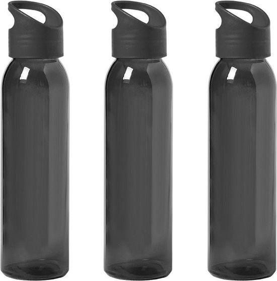 KADAX Wijnflessen, 1,75 l, 2 stuks, grote glazen flessen met handvat en