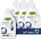 Bol.com Neutral Vloeibaar Wasmiddel Zwart - 6 x 20 wasbeurten - Voordeelverpakking aanbieding