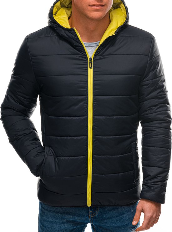 Redbridge Leren herenjack, bikerjack in zwart kunstleer - groen - XX-Large