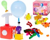 Ballonen speelgoed voertuig - Thema Konijn - Ballonwerper - incl. Ballonnen - incl. Accessoires