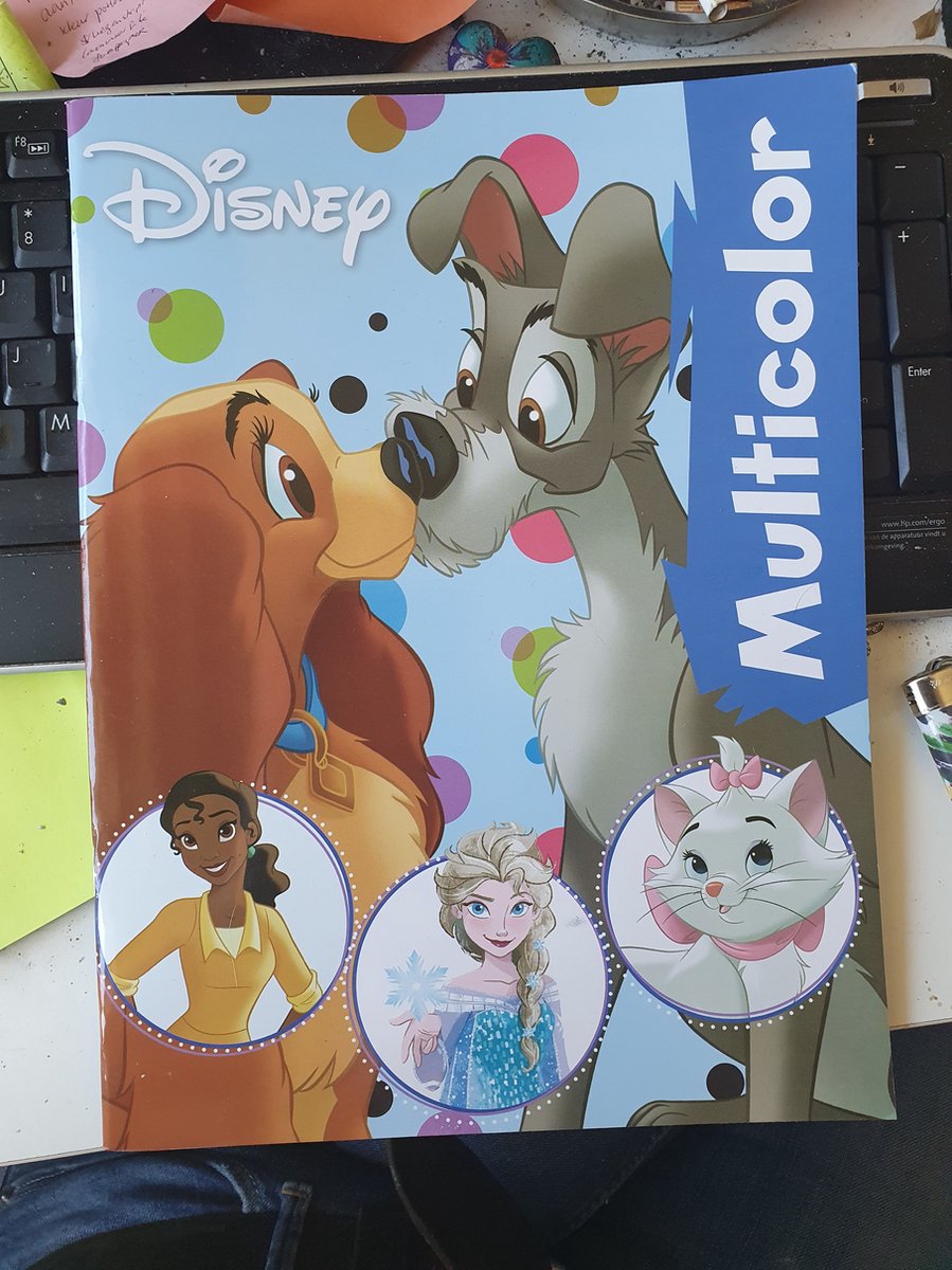 Disney Kleurboek +/- 16 kleurplaten