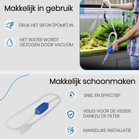 Zuurstofpomp Voor Aquarium - Luchtpomp Voor Vissenkom Zonder Stroom