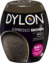 Teinture pour tissu DYLON - Dosettes pour lave-linge - Marron expresso - 350g