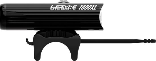 Lezyne Lite Drive 1000XL - Oplaadbare LED fietslamp voor - 8 Standen - 1000 Lumen - Accu 87 uur - Waterdicht - Zwart - Lezyne