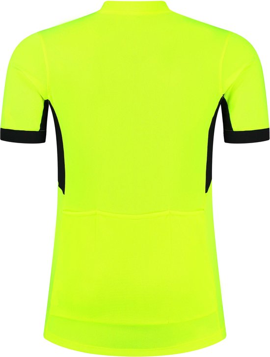 Rogelli Core Fietsshirt Heren - Korte Mouwen - Wielershirt - Fluor, Zwart - Maat 7XL van Rogelli — afbeelding 2