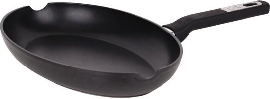 Cosy & Trendy 3343264 Aluminium non-stick vispan-soft touch handvat-34x23cm-Alle warmtebronnen inclusief inductie