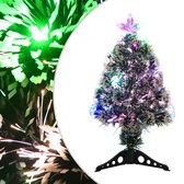 Kerstboomvuller,Verlichte kunstmatige kerstvuller,16 inch voorverlichte kleine kerstboom met standaard - 50 LED-verlichting, buitenverlichte plantenbakvuller, op batterijen werkend vakantiehuisdecor