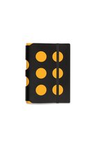 Vacavaliente - Notitieboek A6 Multi Dots - Gerecycled Leer - Geel