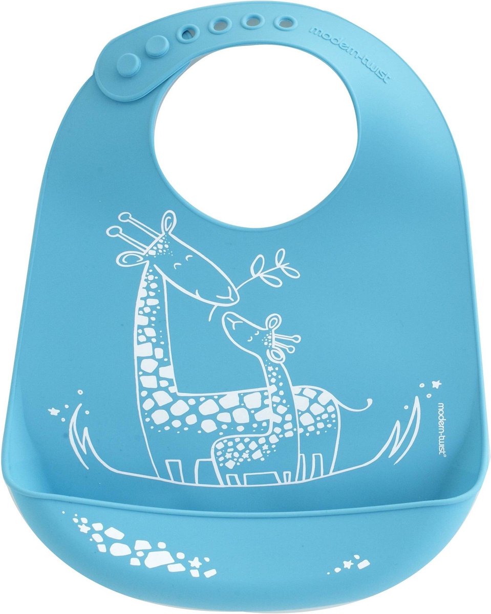 Baby Slabbetje - Modern Twist - giraffe giggles