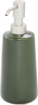 Distributeur de savon, 355 ml, céramique, vert mousse - iDesign | vanité Eco
