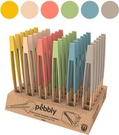 Pebbly - Display with 36 toast tongs Limited Edition Summer 2021