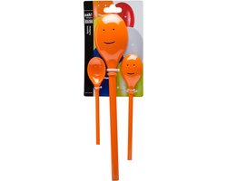 Lepel Mini - Zak!Designs - Party - happy - set van 3 - 20 cm