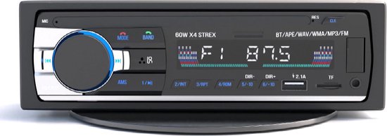 Strex Autoradio met Bluetooth voor alle auto's - USB, AUX en Handsfree -...  | bol.com