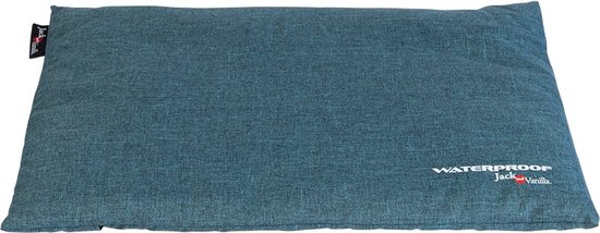 Jack And Vanilla Waterproof benchmat - Maat M - L73xB45 cm - Bench kussen - Honden kussen - Bench mat -Benchkussen - Hondenkussen - Petrol