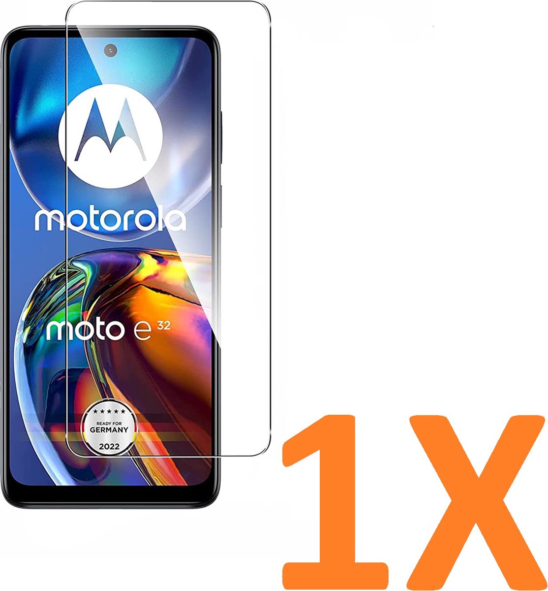 Screenprotector Glas - Tempered Glass Screen Protector Geschikt voor: Motorola Moto E32 / E32S - 1x