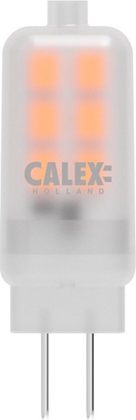 Calex LED G4 1.5W 3000K 120lm 12Vac Mat Ø1.2x3.7cm Niet dimbaar