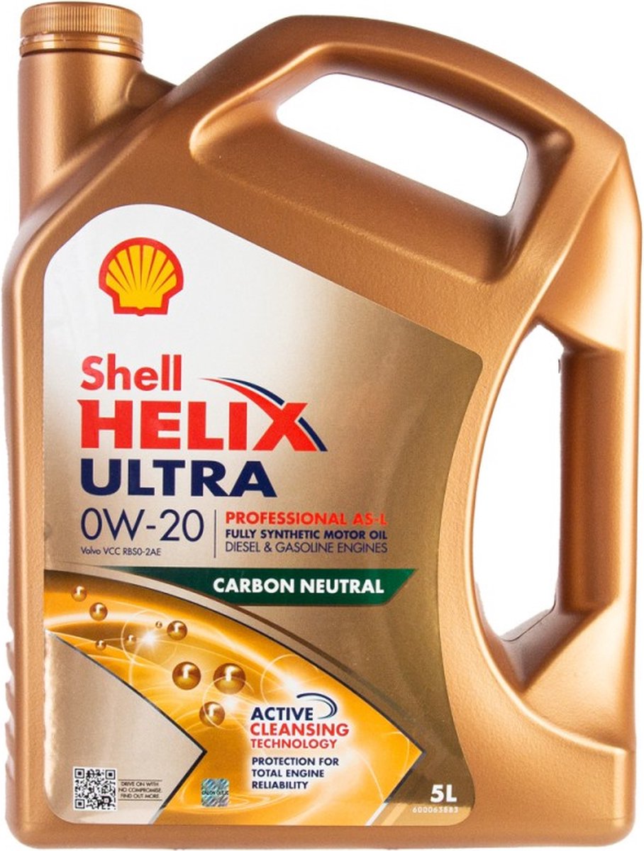 Motorolie Shell Helix Ultra Professional AS-L 0W20 -5L