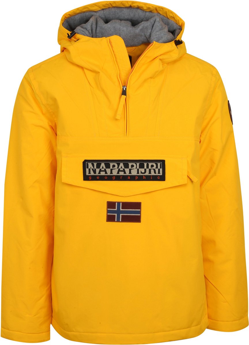 Napapijri Rainforest Jas Geel Maat XL Modernfit bol