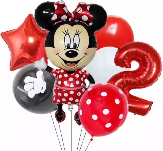 Minnie Mouse Helium Ballonnen set 7 delig