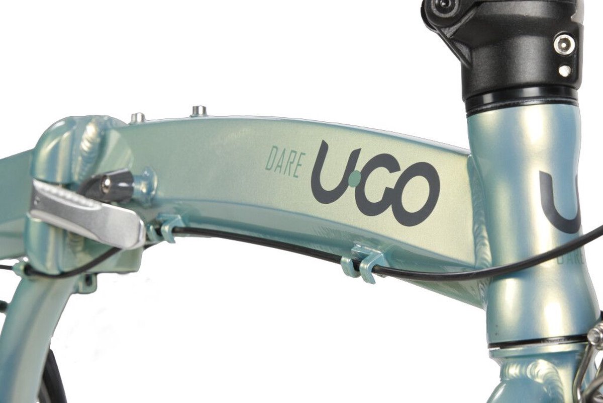 UGO Premium Dare I3 alpine green vouwfiets - Thumbnail 1
