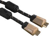 Hama 00205362, 1,5 m, HDMI Type A (Standaard), HDMI Type A (Standaard), 3D, 18 Gbit/s, Zwart, Brons