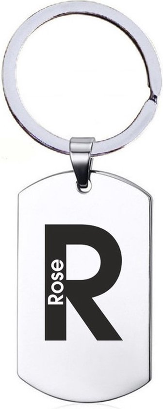 Naamkado - Jack - RVS Sleutelhanger Gepersonaliseerd
