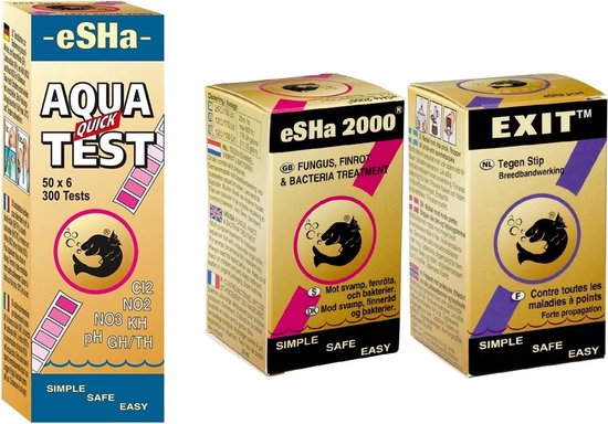 Esha - Teststrips + Esha 2000 + Esha Exit