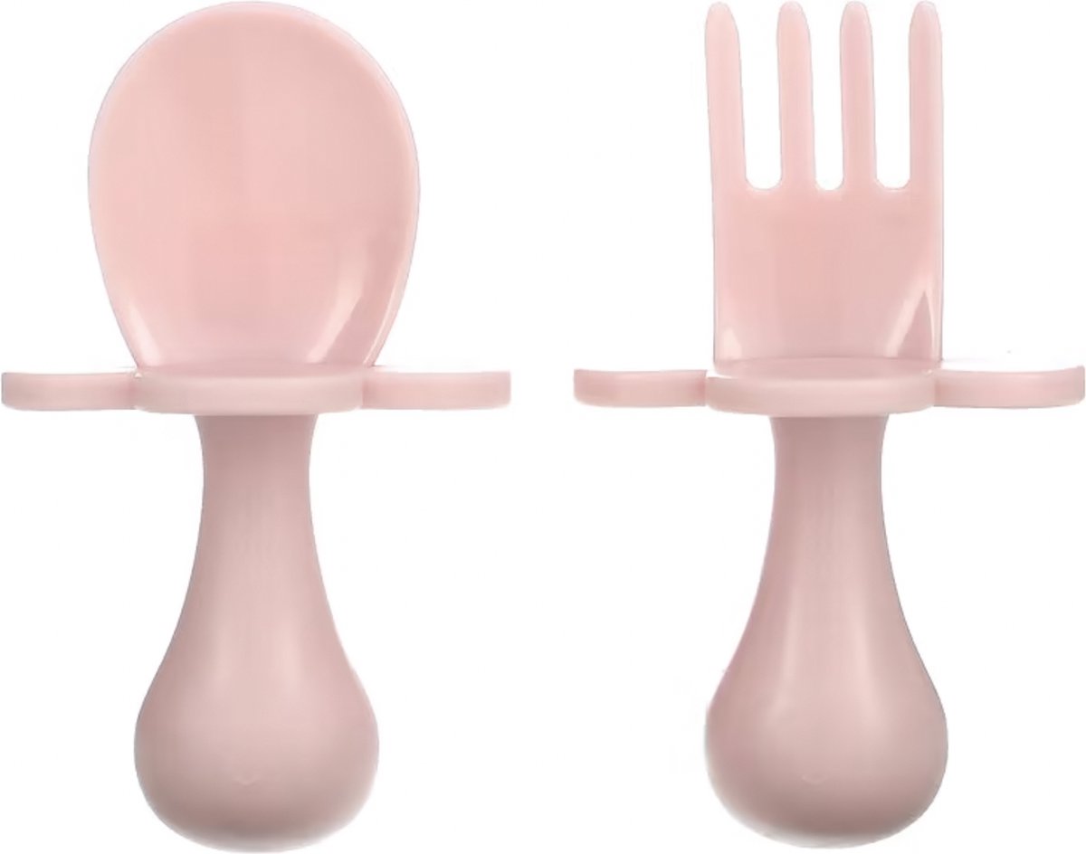 Goedkoopste Grabease Eerste kinderbestek blush Roze