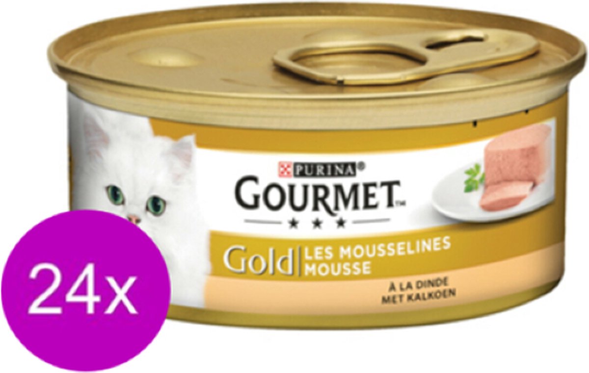 Gold - Les mousselines Dinde 85gr - Gourmet à 1,05 €