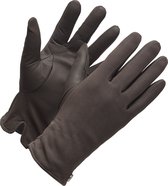 Frickin - Dames Handschoenen Suède - Grijze handschoenen dames - Touchscreen handschoenen - Model Fay