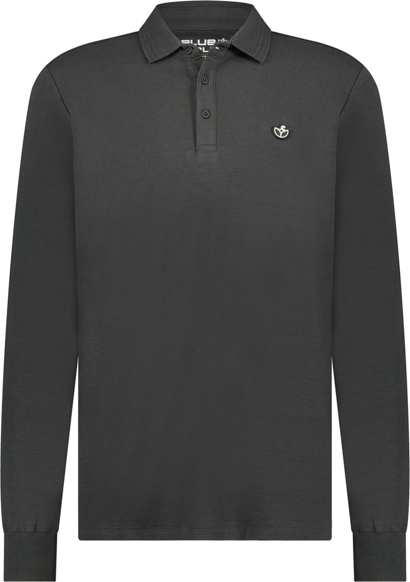 BlueFields Poloshirt Rugbyshirt Van Jersey Ottoman Stof 45142034 9800 Mannen Maat - M