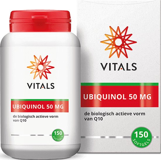 Foto: Vitals ubiquinol 50 mg 150 softgels kaneka