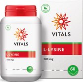 Vitals - L-lysine - 500 mg - 60 Capsules