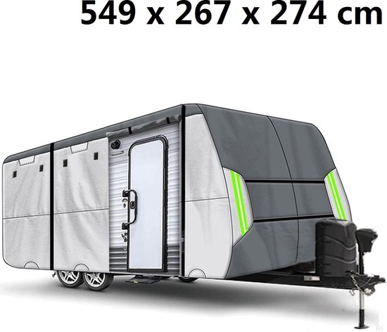 ELUTO Caravan Cover - Housses de protection caravane - pour camping-car et  caravane 