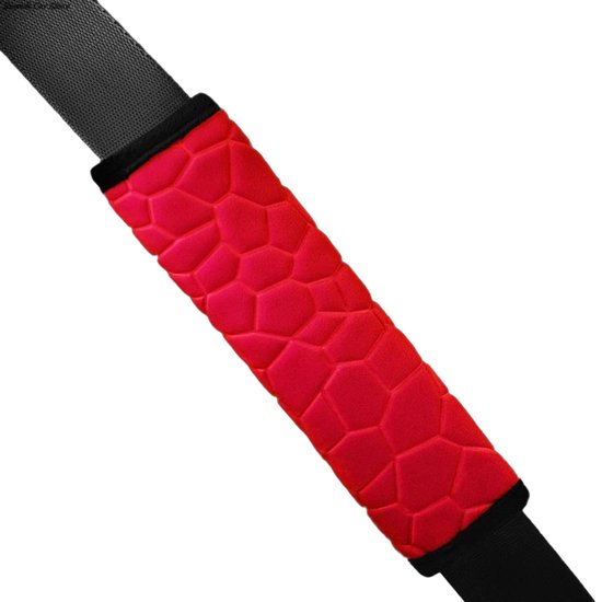 Coussin de ceinture - Couvre-ceinture universel - 2 pièces - Rouge