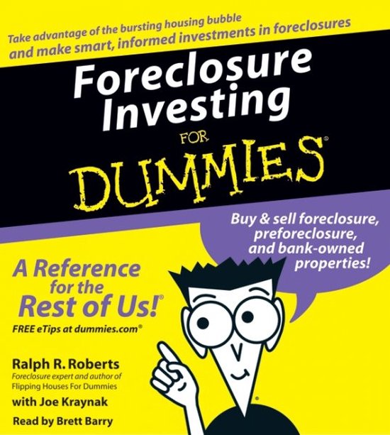 Foreclosure Investing for Dummies - cover