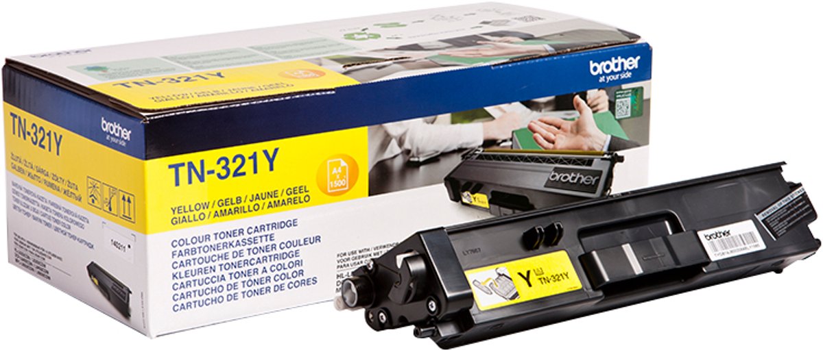 Brother TN-321 Toner Geel