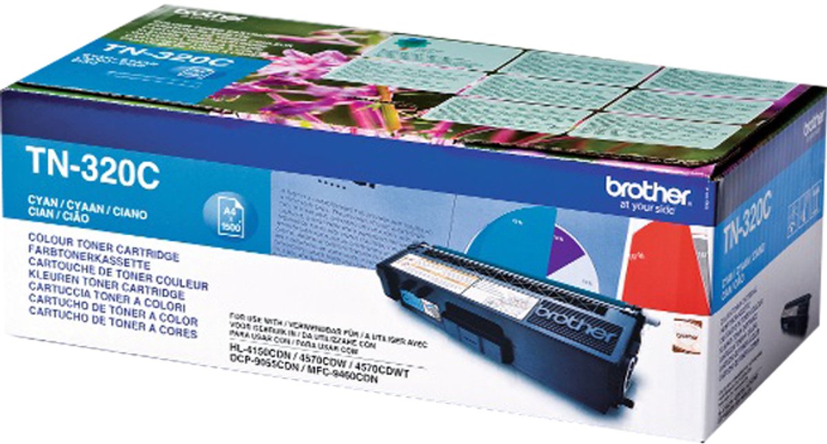 Brother TN-320 Toner Cyaan