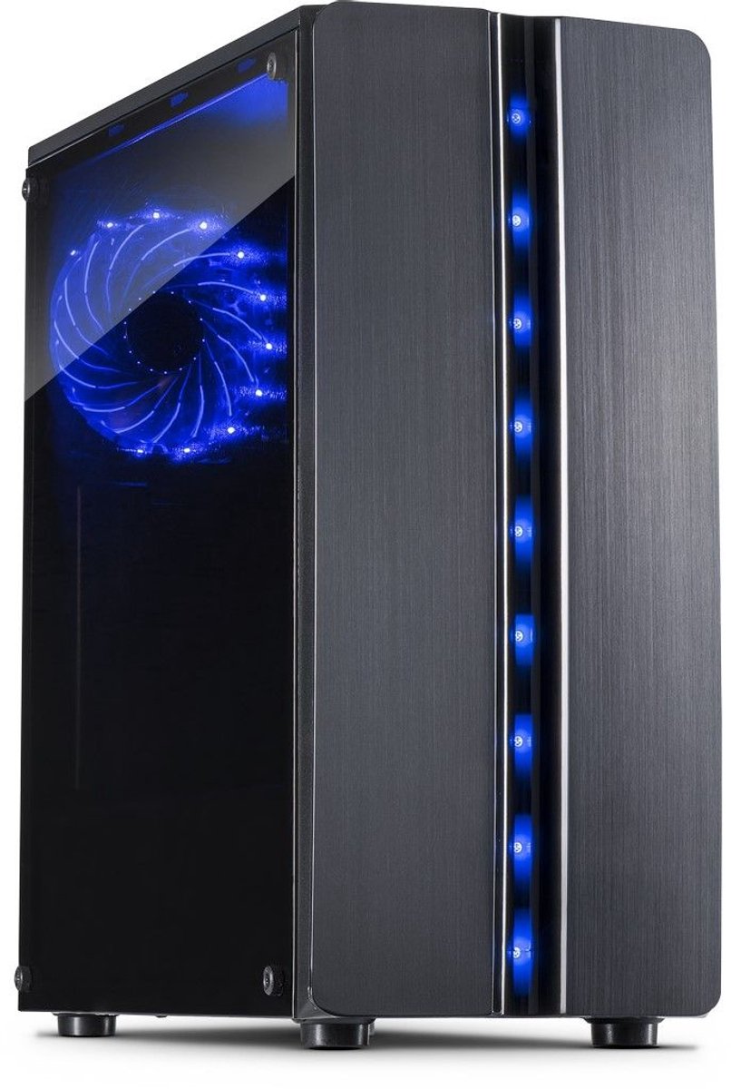 Inter-Tech 88881309 computerbehuizing Mini Tower Zwart