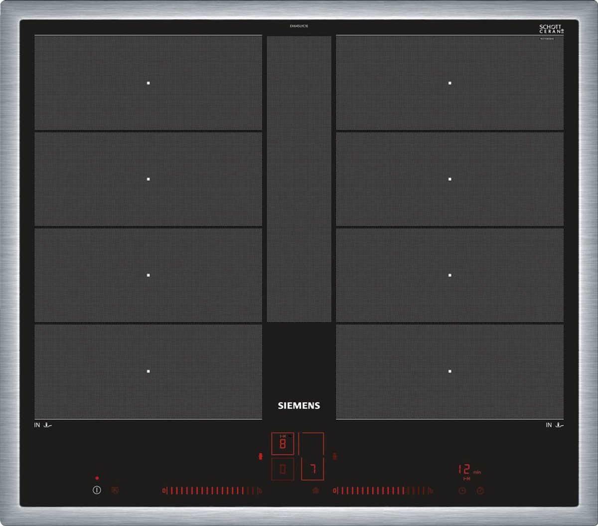 Siemens EX645LYC1E Inductiekookplaat