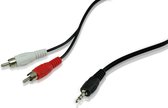 Câble audio Mini-Jack vers RCA Conceptronic