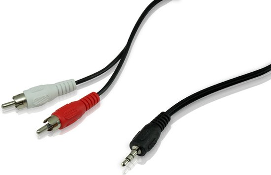 tempel Vervreemden overdracht RCA to 3.5mm Mini Jack Audio Cable 3m | bol.com