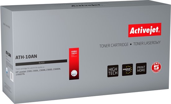 ActiveJet ATH-10AN zwarte toner cartridge verpakking.